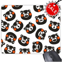 Kumamon Bear Cartoon Illustration Mouse Pad