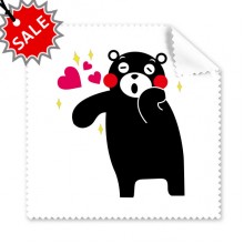 kumamon bear pattern glasses cloth cleaning cloth  ph screen cleaner