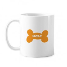 DIY OZZY Happy New Year Bone Classic Mug White Pottery Ceramic Cup With Handle 350ml Gift